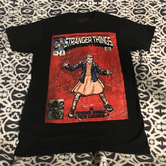 Netflix Tops - Stranger Things Comic T-Shirt